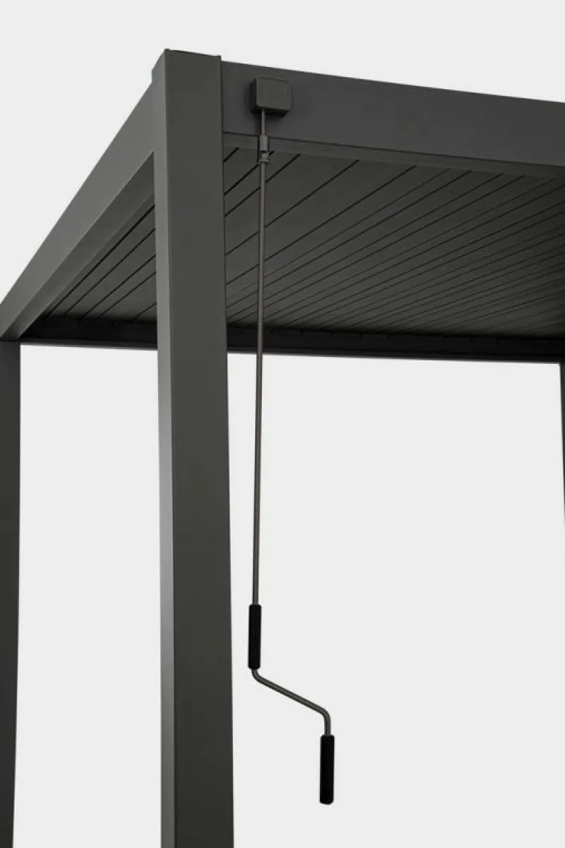 Best Bizzotto PERGOLA OCEAN 3X3 ANTRACITE