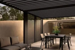 Outlet Bizzotto PERGOLA OCEAN 3.6X7.2 ANTRACITE