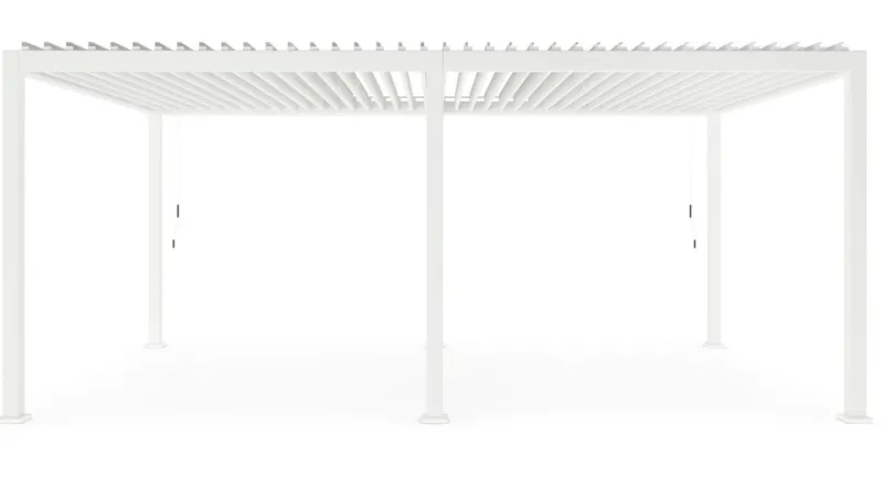 Outlet Bizzotto PERGOLA OCEAN 3.6X6 BIANCO
