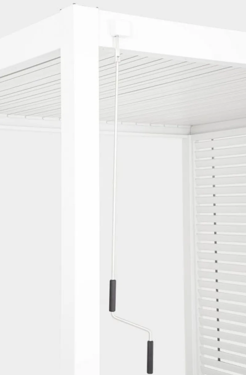 Outlet Bizzotto PERGOLA OCEAN 3.6X6 BIANCO