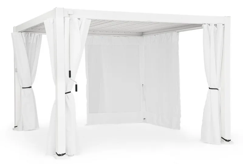Outlet Bizzotto PERGOLA OCEAN 3X4 BIANCO