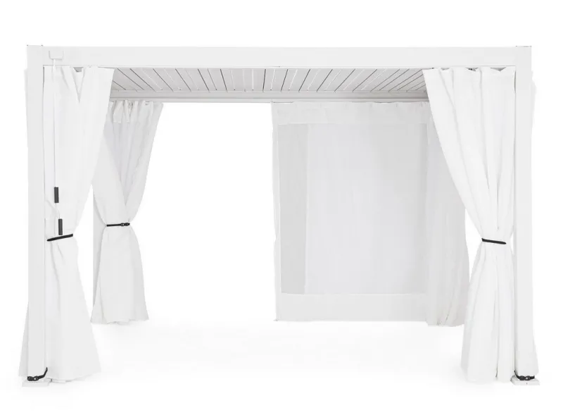 Outlet Bizzotto PERGOLA OCEAN 3X4 BIANCO