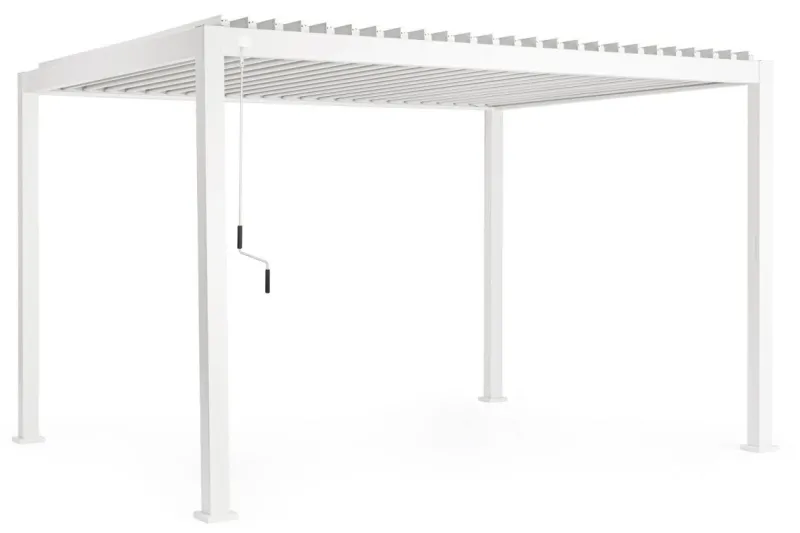 Outlet Bizzotto PERGOLA OCEAN 3X4 BIANCO