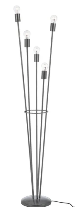 Best Bizzotto PIANTANA FIACCOLA 5LUCI ARGENTO H155