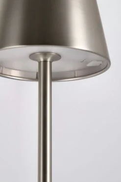 Discount Bizzotto PIANTANA LED ETNA ARGENTO H115