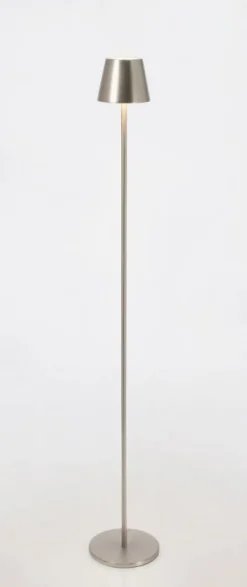 Discount Bizzotto PIANTANA LED ETNA ARGENTO H115