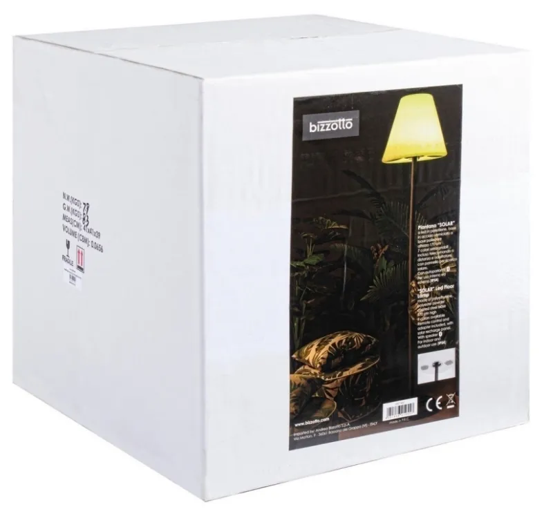 Sale Bizzotto PIANTANA LED SPEAKER IN PLASTICA - SOLAR