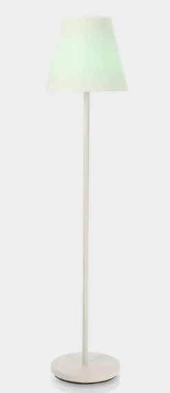 Sale Bizzotto PIANTANA SOLAR LED SPEAKER PE BIANC H150