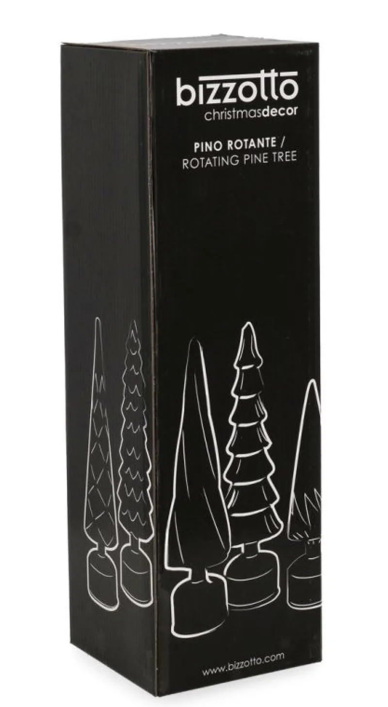 Clearance Bizzotto PINO ROTANTE VT FROSTY BIANCO H40 C-LED