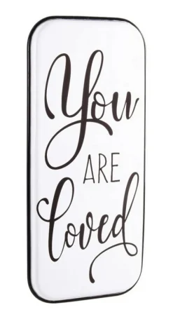 Bizzotto PLACCA METALLO LOVED 38X82