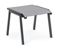 Best Bizzotto POGGIAPIEDI IN ALLUMINIO IMPILABILE ANTRACITE GK52 - CRUISE