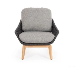 Outlet Bizzotto POLTRONA ANTRACITE - TAMIRES