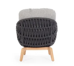 Outlet Bizzotto POLTRONA ANTRACITE - TAMIRES