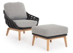 Outlet Bizzotto POLTRONA ANTRACITE - TAMIRES