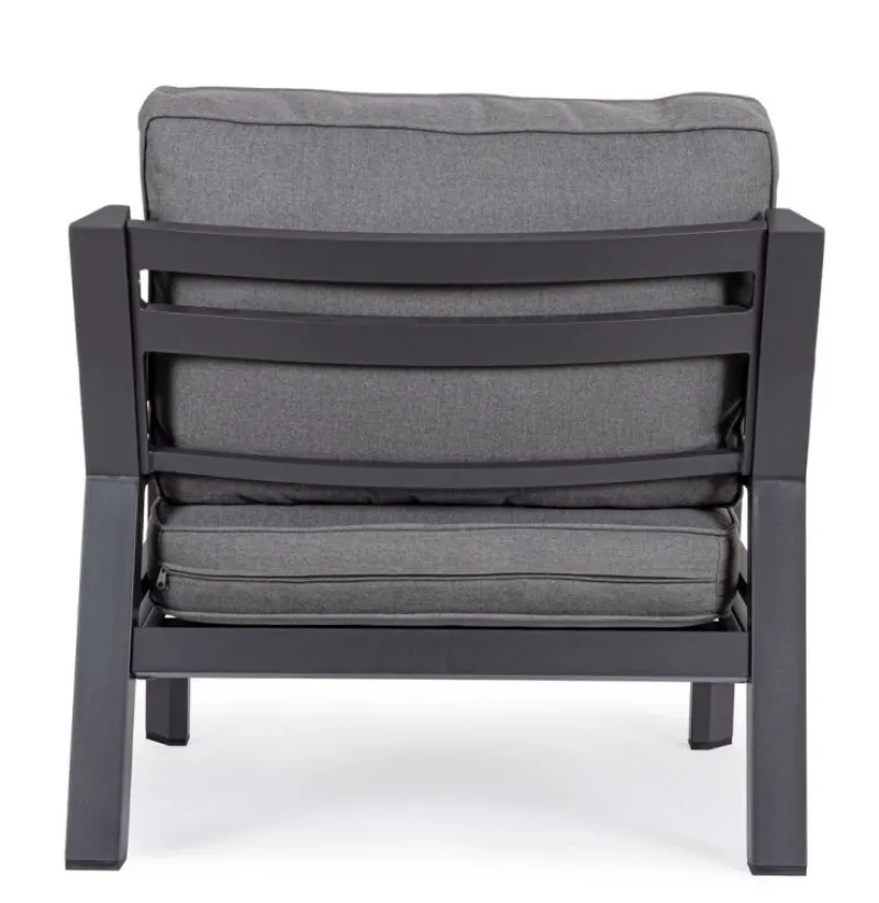 Clearance Bizzotto POLTRONA ANTRACITE PG61 - HENDRIX