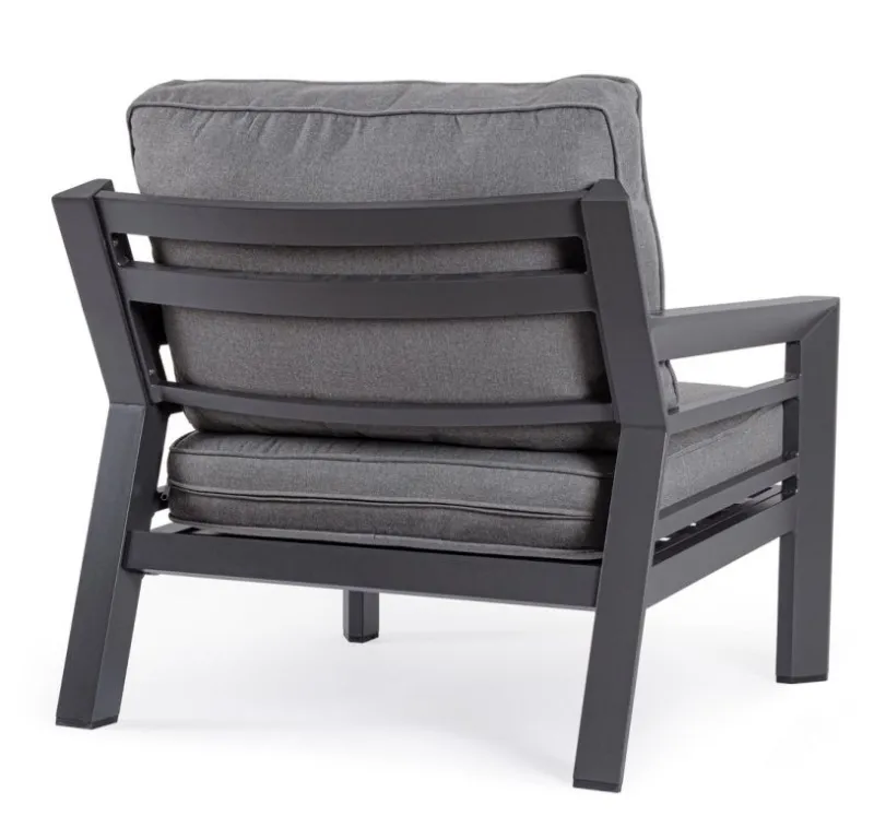 Clearance Bizzotto POLTRONA ANTRACITE PG61 - HENDRIX