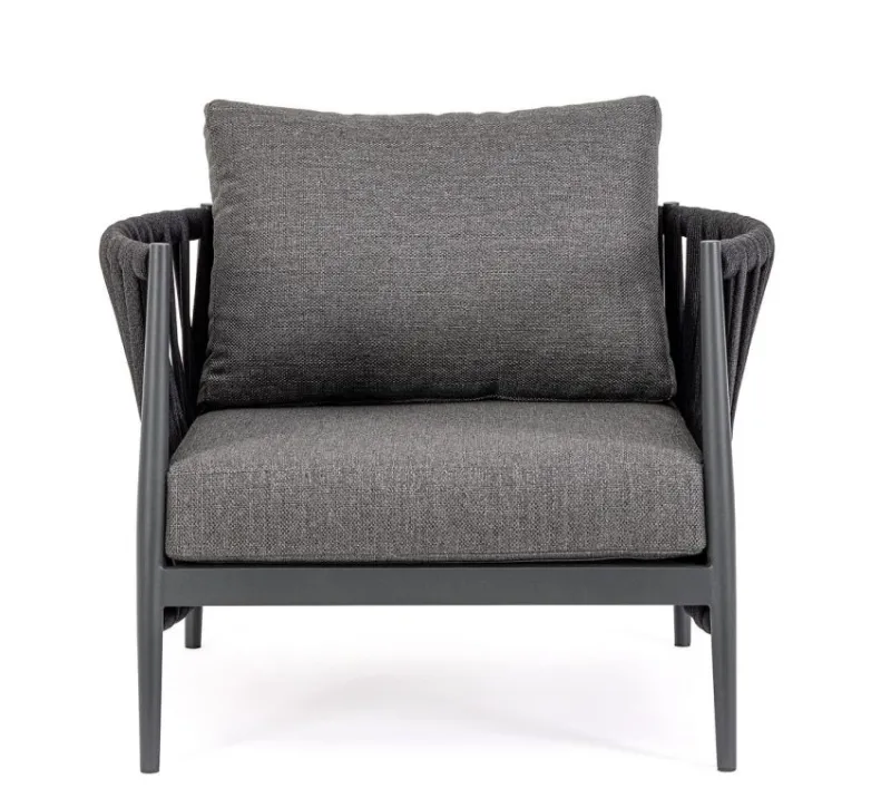 Online Bizzotto POLTRONA ANTRACITE WG21 - JACINTA