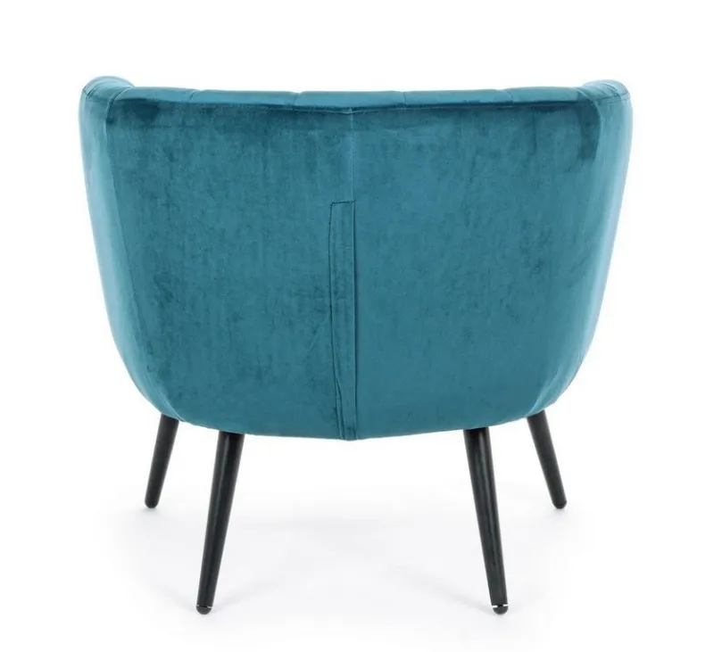 Hot Bizzotto POLTRONA BLU PAVONE - AVRIL