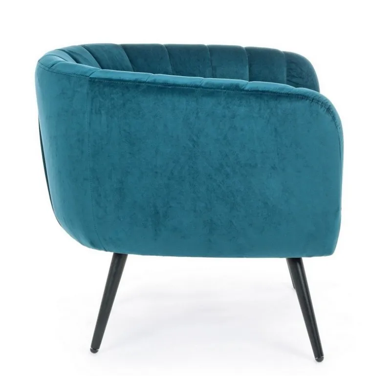 Hot Bizzotto POLTRONA BLU PAVONE - AVRIL