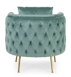 Online Bizzotto POLTRONA BLU TURCHESE - TENBURY