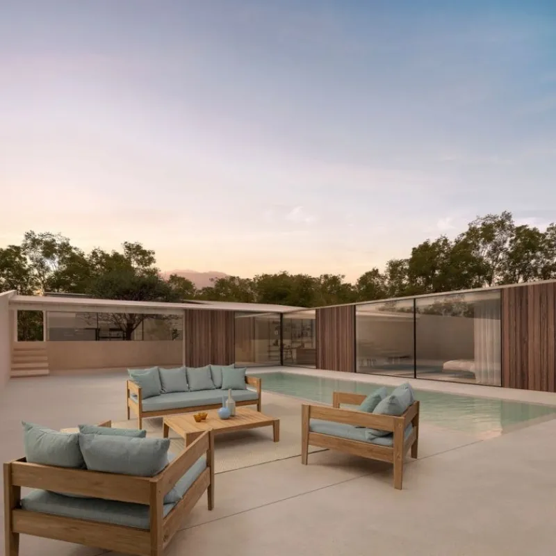 Outlet Bizzotto POLTRONA C-C KOBO AQUA - FSC