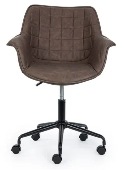 Clearance Bizzotto POLTRONA DA UFFICIO MARRONE - JOSHUA
