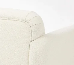 Clearance Bizzotto POLTRONA EFFETTO BOUCLE' NATURALE - DETROIT