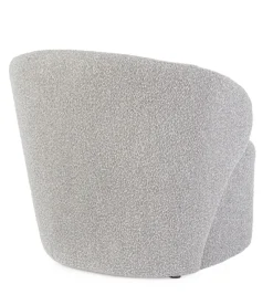 Outlet Bizzotto POLTRONA EFFETTO BUCLE' GRIGIO - BABILA