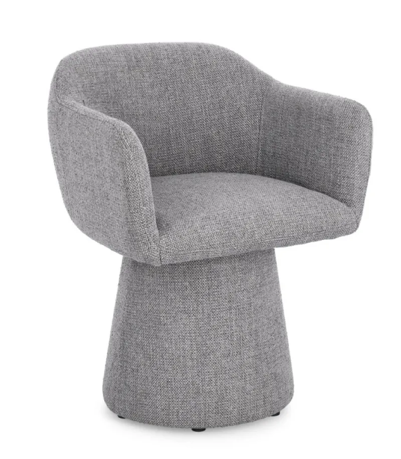 Sale Bizzotto POLTRONA GIREVOLE GRIGIO SCURO - LOTTIE
