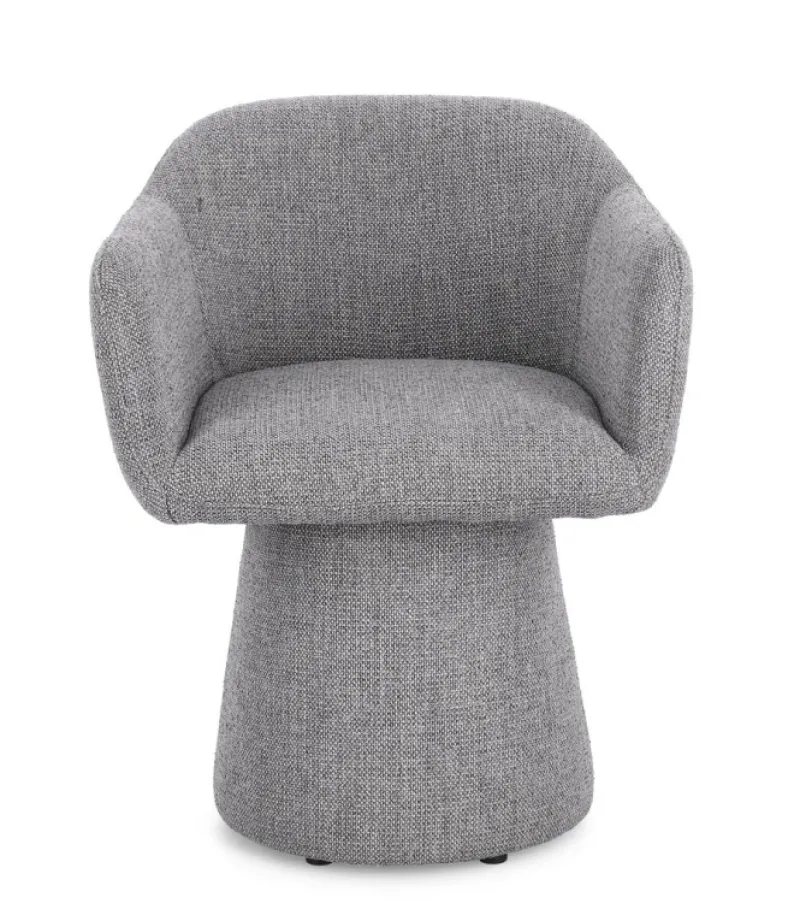 Sale Bizzotto POLTRONA GIREVOLE GRIGIO SCURO - LOTTIE