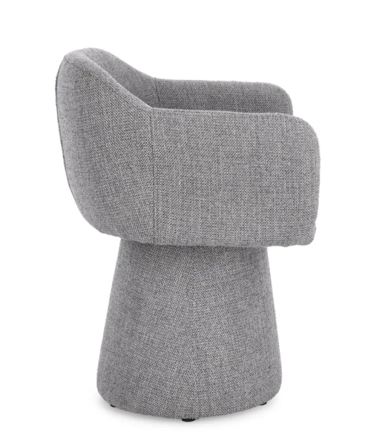 Sale Bizzotto POLTRONA GIREVOLE GRIGIO SCURO - LOTTIE
