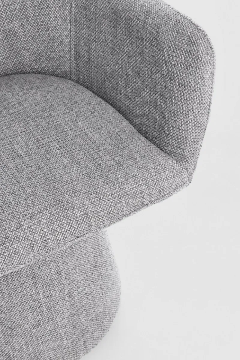 Sale Bizzotto POLTRONA GIREVOLE GRIGIO SCURO - LOTTIE