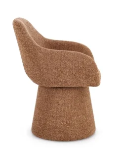 Outlet Bizzotto POLTRONA GIREVOLE ANTARA TERRACOTTA