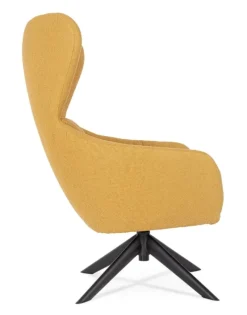 Clearance Bizzotto POLTRONA GIREVOLE HAILEY SENAPE