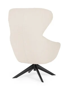 Clearance Bizzotto POLTRONA GIREVOLE HAILEY SNOW