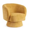 Hot Bizzotto POLTRONA GIREVOLE JULIENNE SENAPE