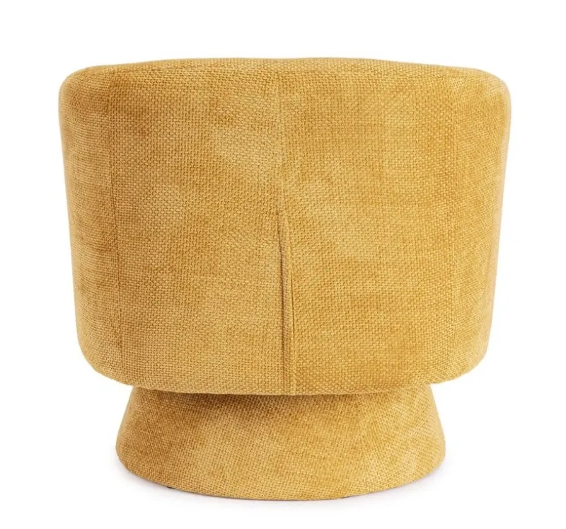 Hot Bizzotto POLTRONA GIREVOLE JULIENNE SENAPE