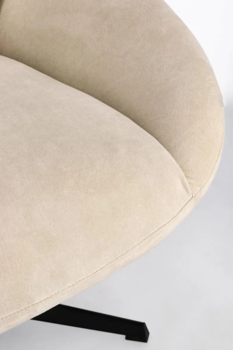 Outlet Bizzotto POLTRONA GIREVOLE VIOLANTE PERLA