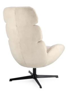 Outlet Bizzotto POLTRONA GIREVOLE VIOLANTE PERLA