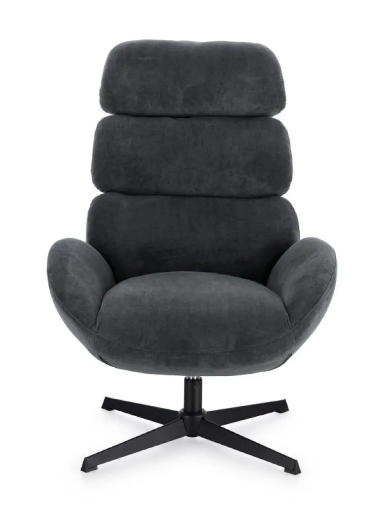 Best Bizzotto POLTRONA GIREVOLE VIOLANTE NERO