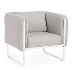 Clearance Bizzotto POLTRONA IN ALLUMINIO SABBIA - PIXEL