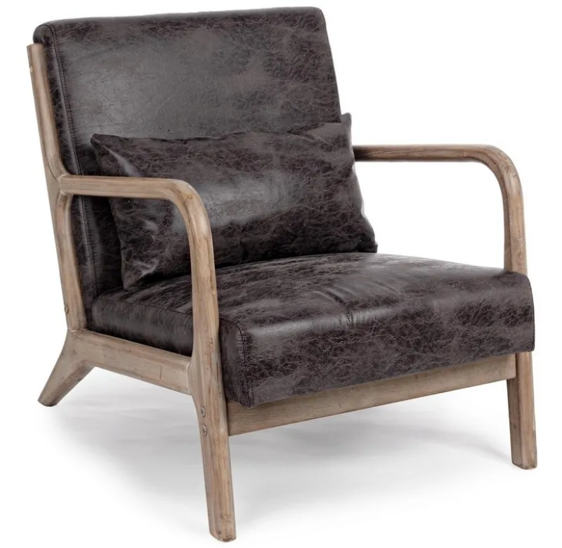 Outlet Bizzotto POLTRONA IN ECOPELLE - ANCILLA