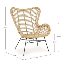 Sale Bizzotto POLTRONA IN LEGNO - CASILDA