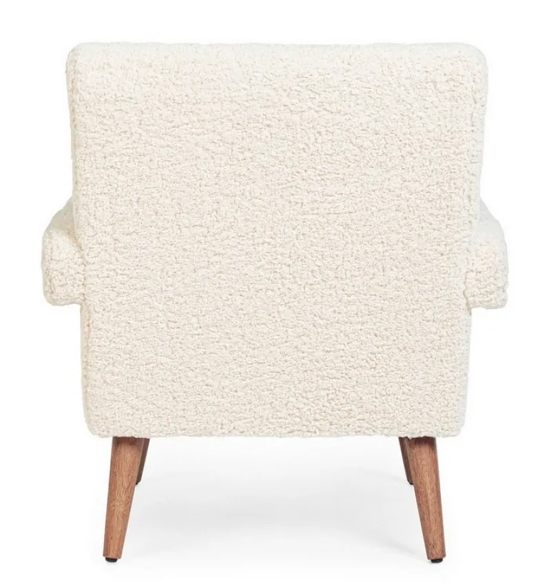 Sale Bizzotto POLTRONA IN LEGNO BIANCA - BERNA