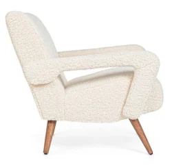 Sale Bizzotto POLTRONA IN LEGNO BIANCA - BERNA