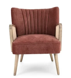 Hot Bizzotto POLTRONA IN LEGNO MATTONE - VIRNA