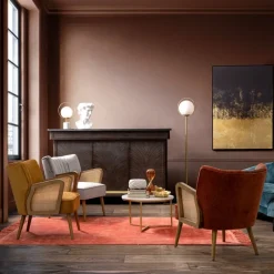 Hot Bizzotto POLTRONA IN LEGNO MATTONE - VIRNA