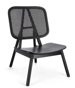 New Bizzotto POLTRONA IN LEGNO NERO - YVES