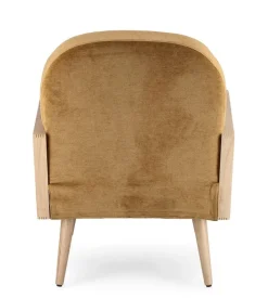 Online Bizzotto POLTRONA IN LEGNO SENAPE - DALIDA