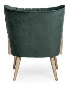 Bizzotto POLTRONA IN LEGNO VERDE - VIRNA
